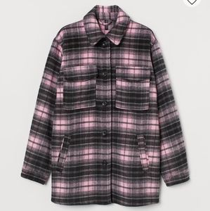 Plaid H&M (Divided) shacket